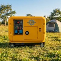 Groupes électrogènes diesel super silencieux 5KW 8KW 10KW 12KW 15KW 20KW 25KW OEM ODM avec ATS