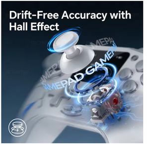 คอนโทรลเลอร์ไร้สายสำหรับนินเทนโดสวิตช์ 1/2 ฮอลเอฟเฟค เกมแพดสำหรับ <span class=keywords><strong>PS4</strong></span>/Android/IOS/PC <span class=keywords><strong>บ</strong></span><span class=keywords><strong>ลู</strong></span><span class=keywords><strong>ทู</strong></span><span class=keywords><strong>ธ</strong></span><span class=keywords><strong>จ</strong></span><span class=keywords><strong>อย</strong></span>สติ๊กควบคุมอุปกรณ์เสริม - Product Image 3