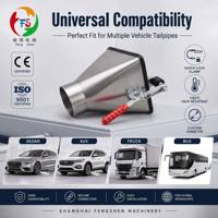 Abrazadera de Transición de Acero con Certificación CE ISO, de Redonda a Cuadrada, para Taller 1YW, Personalizada OEM
