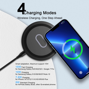 <span class=keywords><strong>Cargador</strong></span> Inalámbrico de Carga Rápida <span class=keywords><strong>para</strong></span> <span class=keywords><strong>Samsung</strong></span> Galaxy S25 <span class=keywords><strong>Ultra</strong></span>/S24 FE/S23 <span class=keywords><strong>Ultra</strong></span>/<span class=keywords><strong>S22</strong></span>, Estación de Carga Inalámbrica de 15W, Alfombrilla de Carga - Product Image 4