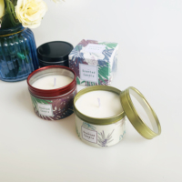 Großhandel Kleine Soja-Gel-Wachs Aromatherapie-Kerzen Umweltfreundliche Ramadan-Feiertagsgeschenke Weihnachten Abschluss Neujahr Entspannung