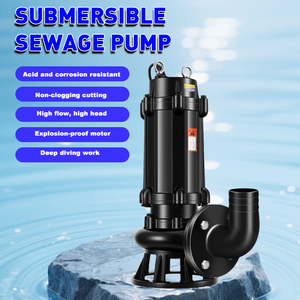 <span class=keywords><strong>Pompe</strong></span> à eaux usées submersible à chemin de flux hydraulique optimisé et à faible taux de défaillance pour système de drainage des espaces souterrains résidentiels - Product Image 2