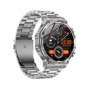 Reloj Inteligente Resistente para Hombre AK82 con <span class=keywords><strong>Pantalla</strong></span> HD <span class=keywords><strong>de</strong></span> 1.8 Pulgadas, <span class=keywords><strong>Linterna</strong></span>, Llamadas por Bluetooth, Batería <span class=keywords><strong>de</strong></span> 800 mAh y Monitoreo <span class=keywords><strong>de</strong></span> Salud para Deportes al Aire Libre - Product Image 2