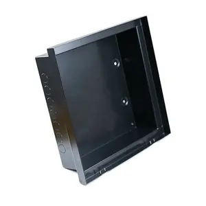 custom cnc milling aluminum, steel metal enclosure of 3d printer, sheet metal electronic enclosure box
