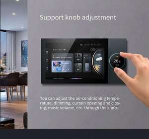 Q7 inch tuya nhà thông minh Bảng điều khiển Wifi BLE ZigBee Gateway tất cả-trong-một cảnh âm nhạc chơi <span class=keywords><strong>Android</strong></span> hoạt động thông minh Bảng điều khiển - Product Image 4