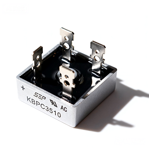<span class=keywords><strong>Puente</strong></span> <span class=keywords><strong>Rectificador</strong></span> de Silicio de <span class=keywords><strong>Onda</strong></span> <span class=keywords><strong>Completa</strong></span> KBPC3510 35A 1000V de 4 Pines, Alta Estabilidad para Fuentes de Alimentación y Equipos Electrónicos - Product Image 2