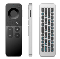 Keyboard Mouse T1, papan ketik nirkabel 2.4G/BT Mode ganda, 6 sumbu sensor, tetikus terbang di langit