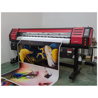 Impresora Eco Solvente de 1.6m 1.8m con Cabezal de Impresión Xp600 para Vinilo, Lonas Flexibles, Pósteres y Papel Tapiz