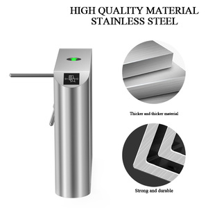 Hướng dẫn sử dụng cổng nhận dạng nhiệt độ thông minh loại cầu quay ba con lăn để bảo mật được sử dụng để kiểm tra vé danh lam thắng cảnh - Product Image 2