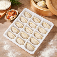 Barquette à raviolis en plastique transparente PP jetable pour aliments surgelés