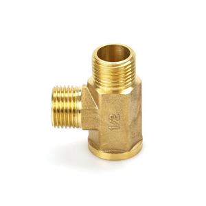 Yüksek kaliteli erkek redüktör Tee pirinç boru bağlantı parçası çin fabrika doğrudan üretici pirinç boru bağlantı parçası boru bağlantı parçaları - Product Image 1