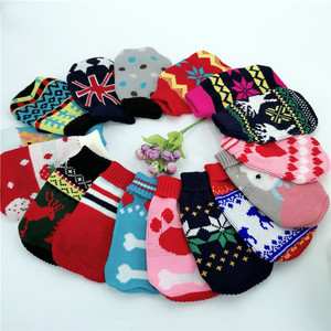 Vêtements pour chiens de marque de luxe en laine tricotée, vêtements pour chiens de petite, moyenne et grande taille, motif uni classique, <span class=keywords><strong>pull</strong></span> pour chat - Product Image 2
