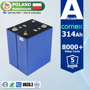 แบตเตอรี่ลิเธียมไอรอนฟอสเฟตแบบแท่งปริซึม EU Stock DDP CE UN38.3 MSDS 3.2V 314Ah 320Ah เกรด A 8000 รอบการใช้งาน สำหรับ DIY พลังงานแสงอาทิตย์ LiFePO4 ได้รับมาตรฐาน CE - Product Image 1