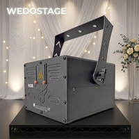 RGB全彩3D 10W动画LED投影灯，带DMX512/FB4控制，适用于婚礼舞台、舞厅、钻石雨效果
