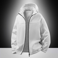 Veste à capuche personnalisée en gros pour l'hiver, coupe-vent et épaisse, tendance décontractée pour hommes