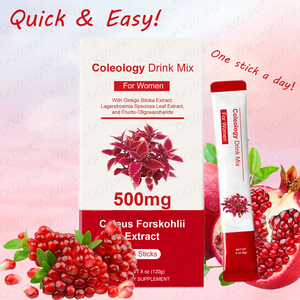 Bán buôn OEM coleology uống mix cho phụ nữ với coleus <span class=keywords><strong>forskohlii</strong></span> chiết xuất từ rễ bột & Ginkgo Biloba chiết xuất - Product Image 3