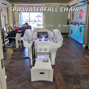 Bac de lavage de cheveux portable Kisen sans plomberie, machine de salon mobile pour spa capillaire avec deux réservoirs et chauffage - Product Image 3