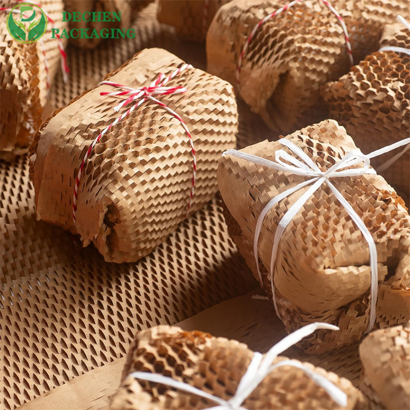 Cojín Papel Papel de panal de miel personalizado Kraft