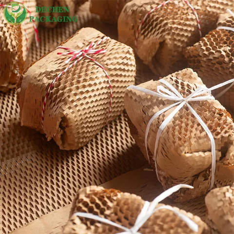Cojín Papel Papel de panal de miel personalizado Kraft