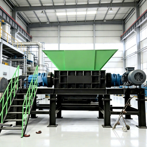 Leading Technology <b>Waste</b> Paper Cardboard Shredder Motor Engine for Aluminum Processing High Capacity Automatic Shredding Machine - Product Image 1