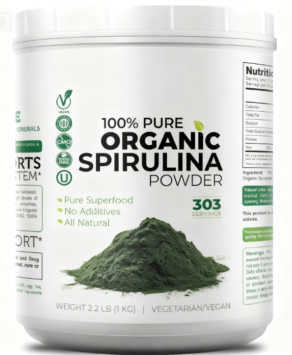Wholesale Customized OEM Spirulina Supplement 800mg