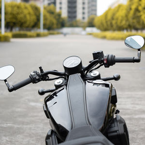 BENDA <span class=keywords><strong>500</strong></span> guidon en alliage d'aluminium CNC antirouille drapeau foncé pour les commandes de <span class=keywords><strong>moto</strong></span> Scooter et <span class=keywords><strong>moto</strong></span> rétro - Product Image 5