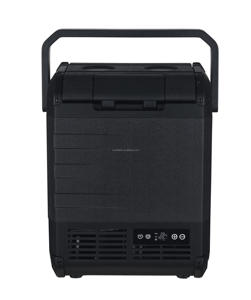 Réfrigérateur de voiture compact portable 10L avec système de compresseur, design extérieur, 12V/24V, refroidissement -20~10°C, poignée - Product Image 2