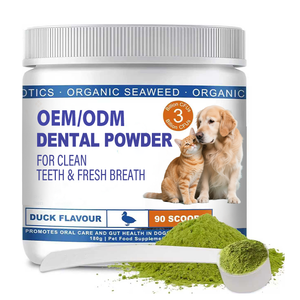 Köpekler ve Kediler için Plak Giderici Toz, Köpekler için Probiyotikler, Kedi Ödülü, Köpek Plak Giderici, Kedi Diş Bakım Ödülü, Köpek ve Kedi Diş Temizliği - Product Image 1