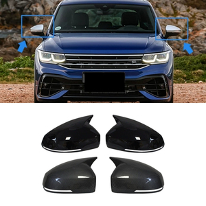 Couvre-rétroviseur de voiture, protection du rétroviseur pour Volkswagen Tiguan MK2.5 2018-2024, kit carrosserie, accessoires de voiture - Product Image 1