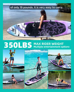 Tabla de Paddle Surf Inflable Aisunss Nueva, Tabla de SUP Inflable <span class=keywords><strong>TOURUS</strong></span> con Certificación CE - Product Image 6