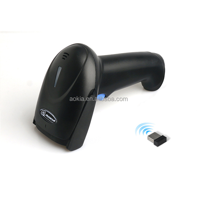 Wireless Handheld 2D Barcode Scanner POS Scanner Supermarket POS Systems