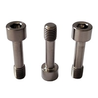 Baut Titanium GR5 1/4-28*25mm Ringan Kepala Silinder Baut Soket Hex Harga Pabrik Baut Allen Kepala Cap