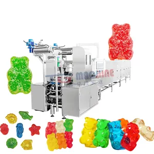 automatic bear gummy machine automatic gummy candy machine