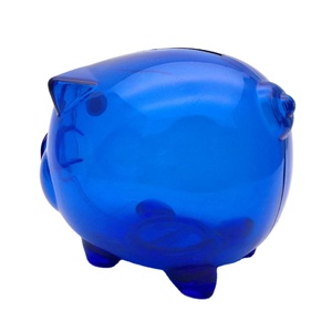 Salvadanaio in Plastica di Buona Qualità, Trasparente o Solido, con Serratura per Bambini, Vendita all'Ingrosso - Product Image 3