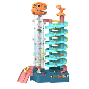 JACKOTOYS parking Parking slot toys Diy assembler construction <span class=keywords><strong>dinosaure</strong></span> parking <span class=keywords><strong>garage</strong></span> jouets - Product Image 1