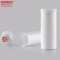 Bouteille en plastique de qualité médicale HOPECK 20-500 ml pour le stockage et le transport de médicaments liquides, bouchon à vis, couleur personnalisée, sérigraphie