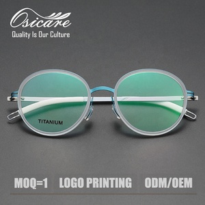 Gafas de Titanio de Alta Calidad, Monturas Ópticas Transparentes de Alta Gama para Hombre, Gran Venta - Product Image 1