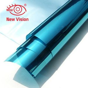 Film adhésif décoratif réfléchissant unidirectionnel bleu argenté pour vitres de maison et de bureau, protection des bâtiments et <span class=keywords><strong>autocollant</strong></span> d'intimité - Product Image 2