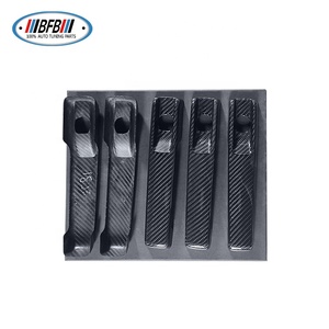 Garniture de poignée de porte latérale en fibre de carbone sèche pour Mercedes-Benz Classe G W463 G500 <span class=keywords><strong>G55</strong></span> G63 G65 AMG - Product Image 4