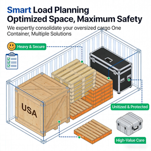 Морские перевозки ZIM «от двери до двери» (DDP) – быстрая доставка LCL + экспресс/автомобильная доставка из Китая в США (FBA ONT8, LAS1, LGB8) - Product Image 2
