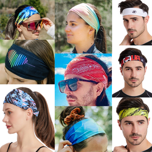 Diadema SENYA ELLA-318 con Logotipo Personalizado, Nuevo Diseño, Altamente Elástica, de Poliéster Transpirable, Suave, Fresca, Absorbente de Sudor - Product Image 2