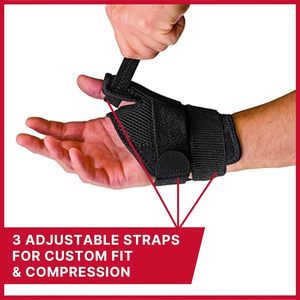 Férula Espica para Pulgar, Estabilizador Ajustable para Medicina Deportiva, Alivio del Dolor por De Quervain, Tenosinovitis, <span class=keywords><strong>Artritis</strong></span> <span class=keywords><strong>y</strong></span> Esguinces - Product Image 5