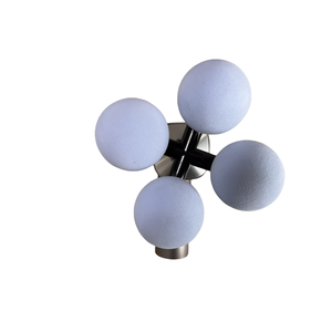 Mới đến có thể sạc lại bọt ABS 4 người đứng đầu thay thế cho cơ thể massage Súng tập tin đính kèm - Product Image 4