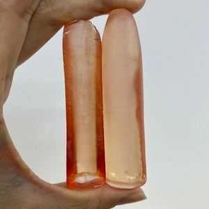 DS Gems 0.2 kg/Lot #16 Synthétique Orange Saphir Corindon Rugueux - Product Image 2