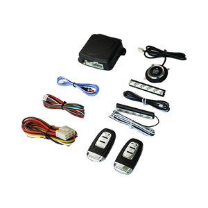 Pke Keyless Entry Push bắt đầu nút từ xa động cơ bắt đầu mới chống trộm báo động xe Thân cây phát hành tự động khóa Phanh dầu phát hiện - Product Image 4