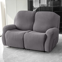 Housse de Fauteuil Relax Déperlante Extensible Jacquard pour Canapé 1/2/3 Places, Housse de Protection Lavable pour Fauteuil Détente