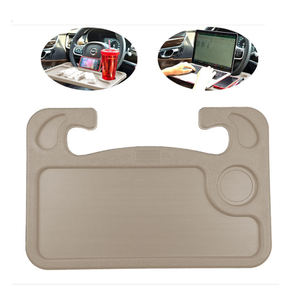 Mesa para Portátil en el Auto con Respaldo Multifuncional para <span class=keywords><strong>Silla</strong></span>, Mesa para Volante, Bandeja para Volante de Auto, Portavasos - Product Image 4