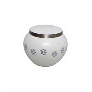 Wholesale Aluminum Cat Urn Luxury Cremation Container Indian Handcrafted <b>Keepsake</b> <b>for</b> <b>Ashes</b> Export Quality - Product Image 1