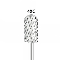 Fraise à ongles en carbure de tungstène ultra-affûtée de 3/32 po pour manucure professionnelle et accessoires pour ongles