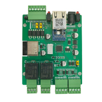 Wiegand TCP/IP 2 kawat, papan kontrol dua output BLE komunikasi dapat disesuaikan OEM akses pintu ponsel biometrik